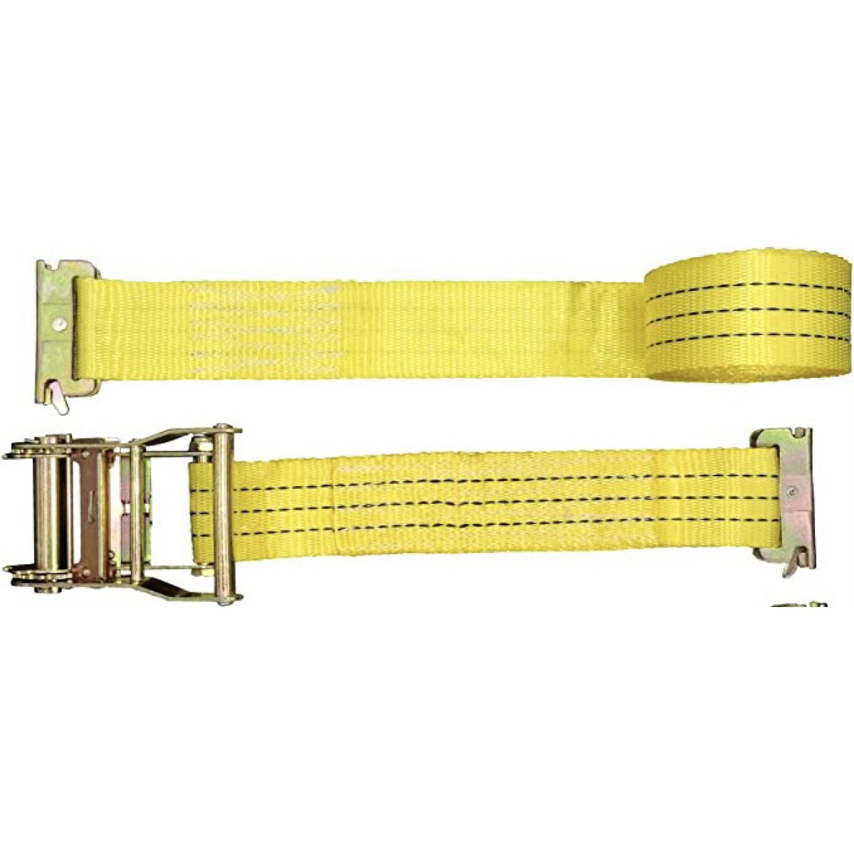 E-Track Ratchet Straps – 2 Pack, 12ft, 16ft, Or 20ft – 1000 Lbs Working Load – Tie 4 Safe